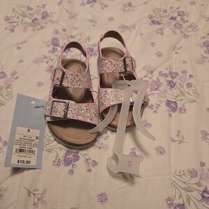 Target Pink Glitter Kids Sandals